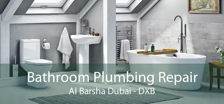 Bathroom Plumbing Repair Al Barsha Dubai - DXB