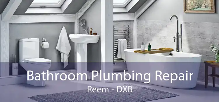 Bathroom Plumbing Repair Reem - DXB