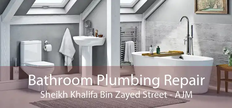 Bathroom Plumbing Repair Sheikh Khalifa Bin Zayed Street - AJM