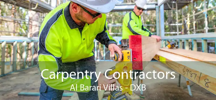 Carpentry Contractors Al Barari Villas - DXB