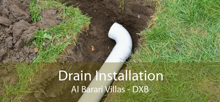 Drain Installation Al Barari Villas - DXB