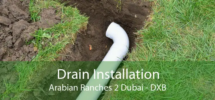 Drain Installation Arabian Ranches 2 Dubai - DXB