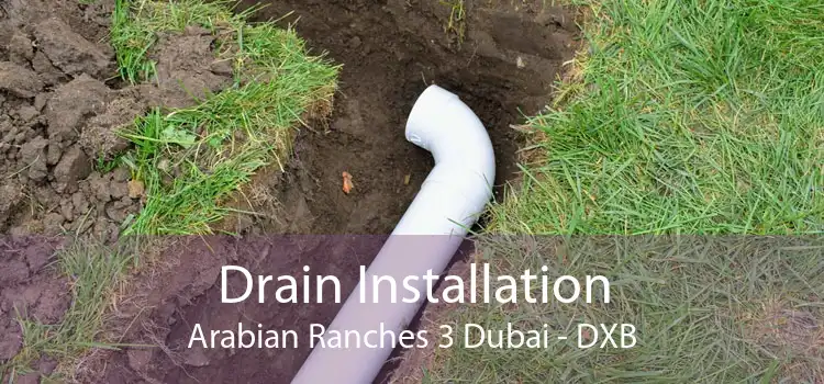 Drain Installation Arabian Ranches 3 Dubai - DXB