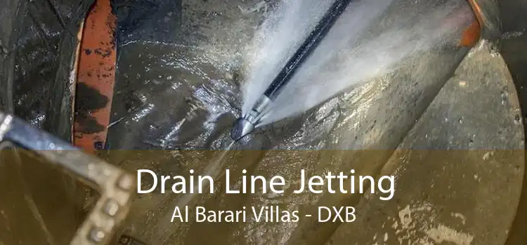 Drain Line Jetting Al Barari Villas - DXB