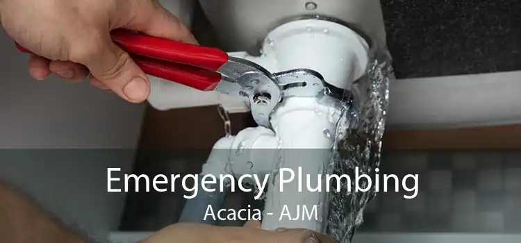 Emergency Plumbing Acacia - AJM