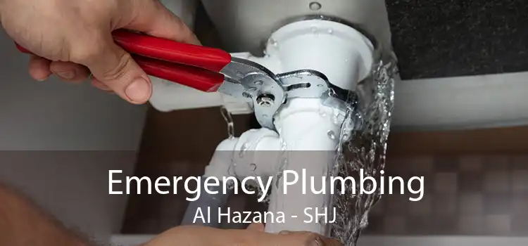 Emergency Plumbing Al Hazana - SHJ