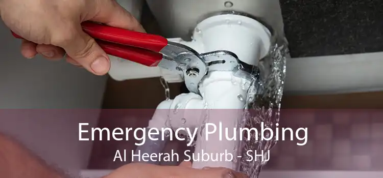 Emergency Plumbing Al Heerah Suburb - SHJ