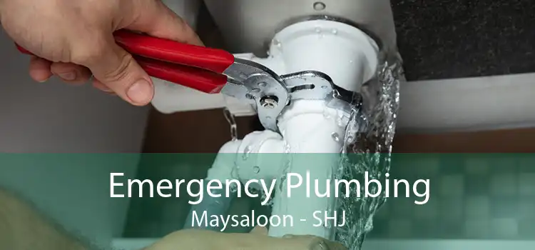 Emergency Plumbing Maysaloon - SHJ