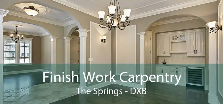 Finish Work Carpentry The Springs - DXB