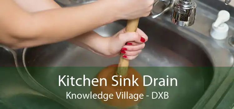 Kitchen Sink Drain Knowledge Village - DXB