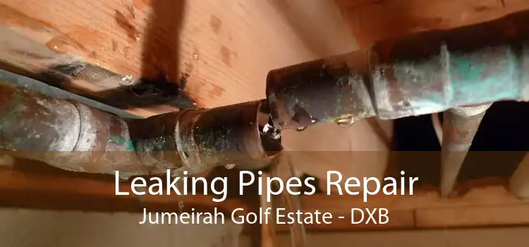 Leaking Pipes Repair Jumeirah Golf Estate - DXB