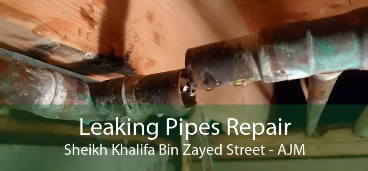 Leaking Pipes Repair Sheikh Khalifa Bin Zayed Street - AJM