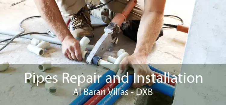 Pipes Repair and Installation Al Barari Villas - DXB