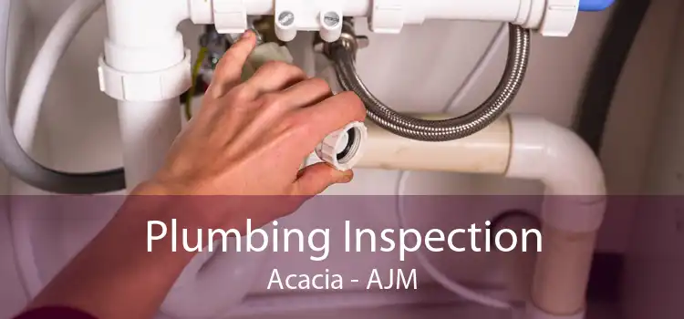 Plumbing Inspection Acacia - AJM