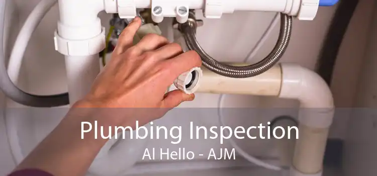 Plumbing Inspection Al Hello - AJM