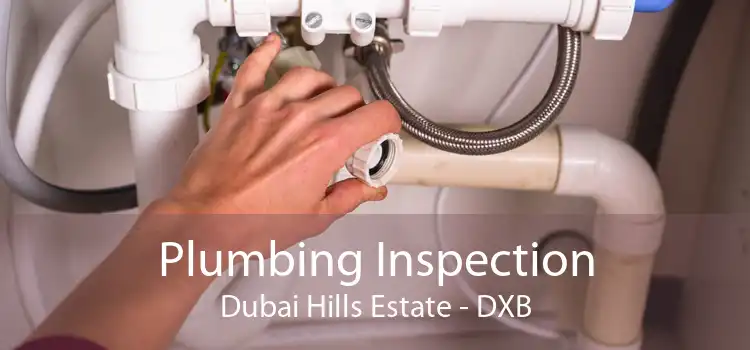 Plumbing Inspection Dubai Hills Estate - DXB