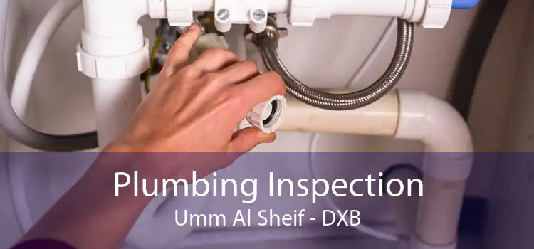 Plumbing Inspection Umm Al Sheif - DXB