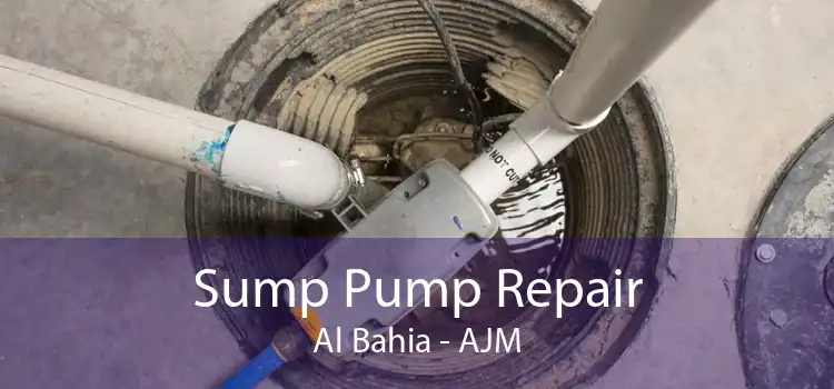 Sump Pump Repair Al Bahia - AJM