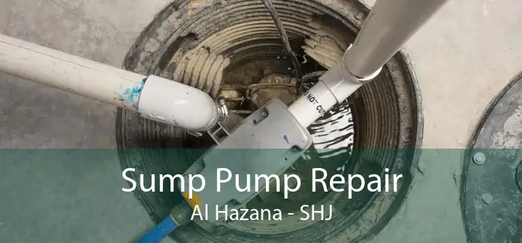 Sump Pump Repair Al Hazana - SHJ