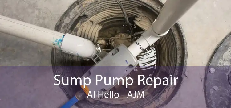 Sump Pump Repair Al Hello - AJM