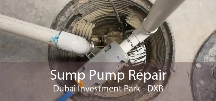 Sump Pump Repair Dubai Investment Park - DXB