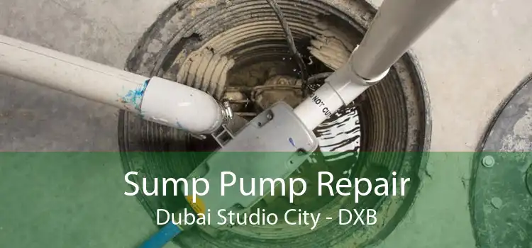 Sump Pump Repair Dubai Studio City - DXB