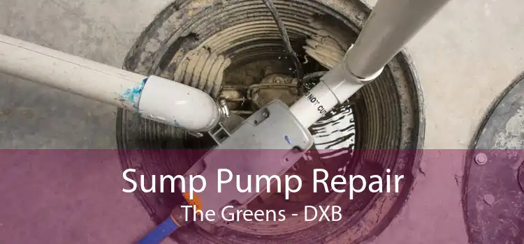 Sump Pump Repair The Greens - DXB