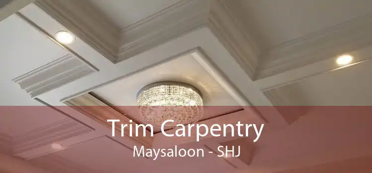 Trim Carpentry Maysaloon - SHJ