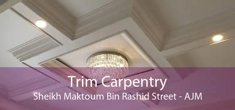 Trim Carpentry Sheikh Maktoum Bin Rashid Street - AJM