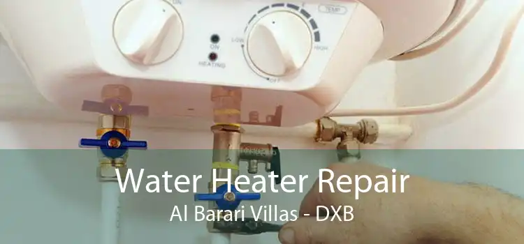 Water Heater Repair Al Barari Villas - DXB